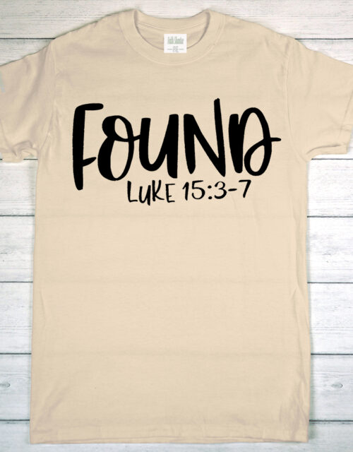 Found (Luke 15:3-7) - Adult Short Sleeve T-Shirt