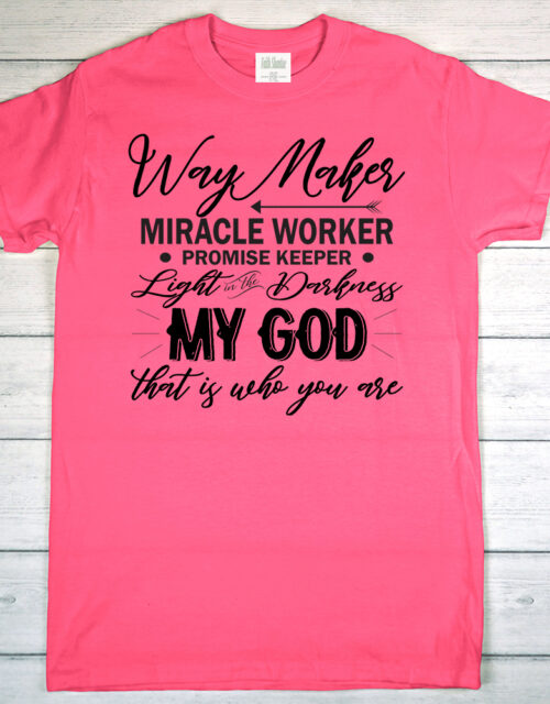 Way Maker Miracle Worker - Adult Short Sleeve T-Shirt