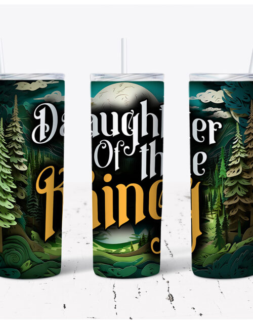 Daughter Of The King – Stainless Steel Tumbler (20 oz)