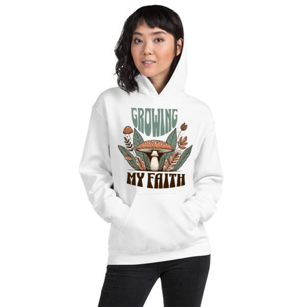 Growing My Faith – Adult Hooded Sweat Shirt