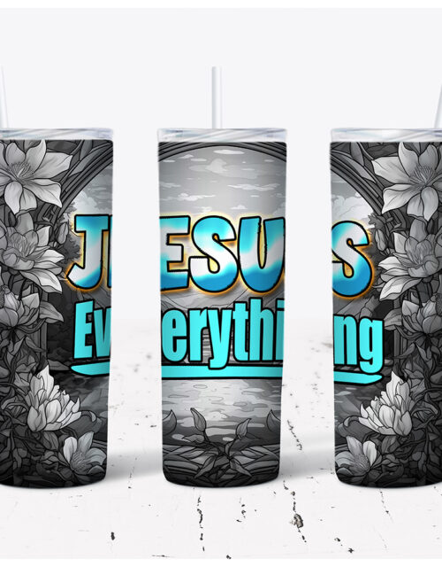 Jesus Everything – Stainless Steel Tumbler (20 oz)