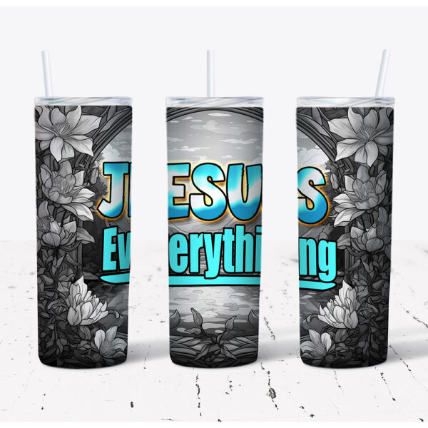 Jesus Everything – Stainless Steel Tumbler (20 oz)