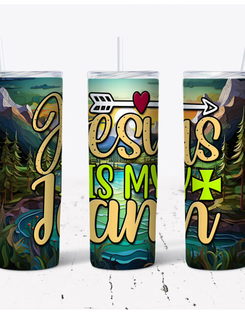 Jesus Is My Jam – Stainless Steel Tumbler (20 oz)
