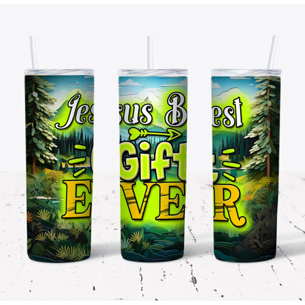 Jesus Best Gift Ever – Stainless Steel Tumbler (20 oz)