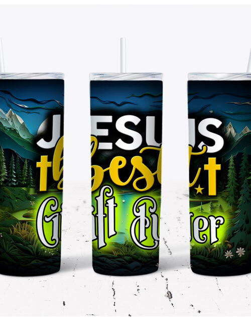 Jesus Best Gift Ever – Stainless Steel Tumbler (20 oz)
