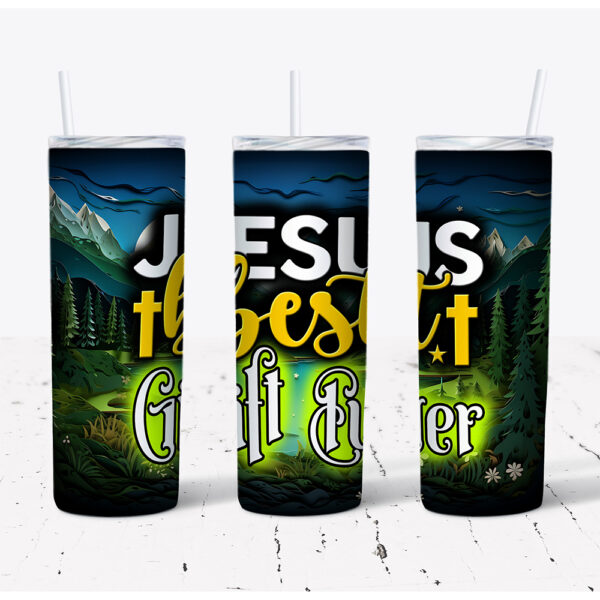 Jesus Best Gift Ever – Stainless Steel Tumbler (20 oz)