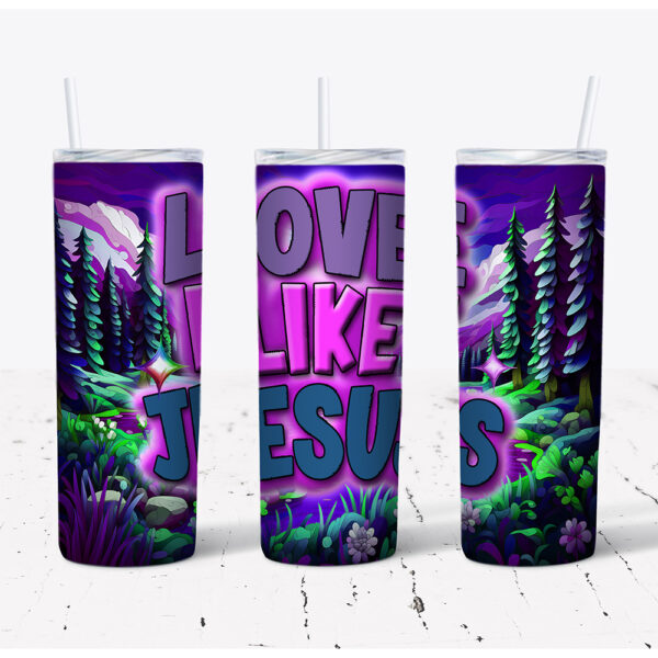 Love Like Jesus– Stainless Steel Tumbler (20 oz)