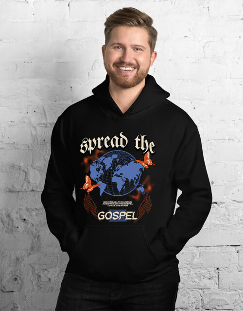 Spread The Gospel – Adult Hooded Sweat Shirt