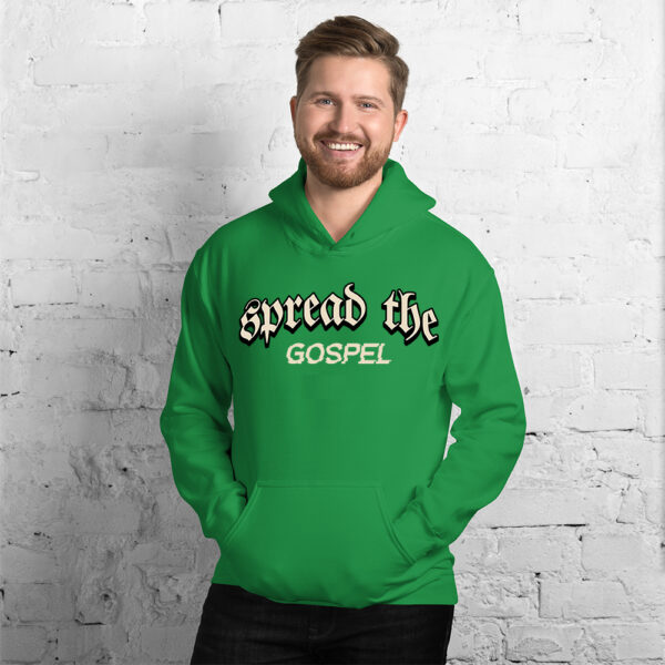 Spread The Gospel – Adult Hooded Sweat Shirt (Front & Back Print)