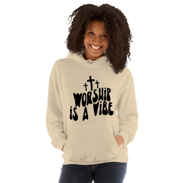 Worship is A Vibe – Adult Hooded Sweat Shirt