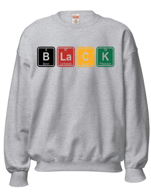 Black Elements – Adult Fleece Crewneck Sweatshirt