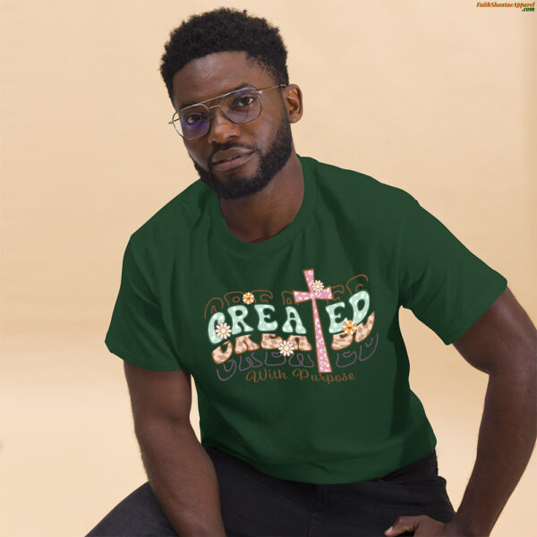 Created With A Purpose – Adult Short Sleeve T-Shirt