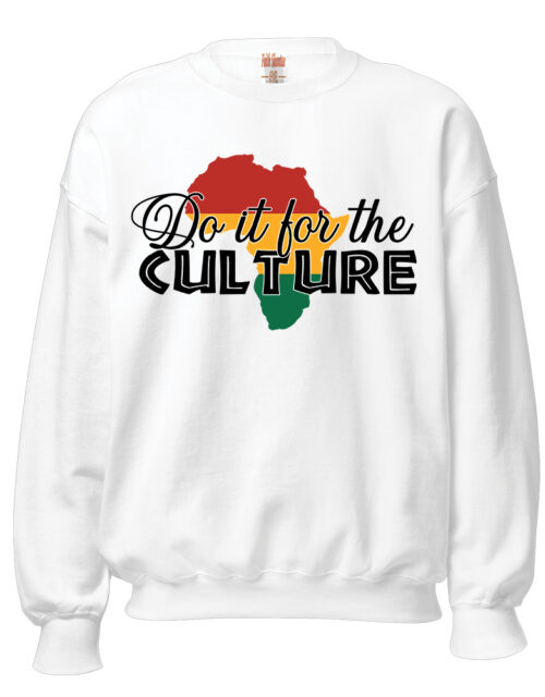 Do It For The Culture – Adult Fleece Crewneck Sweatshirt