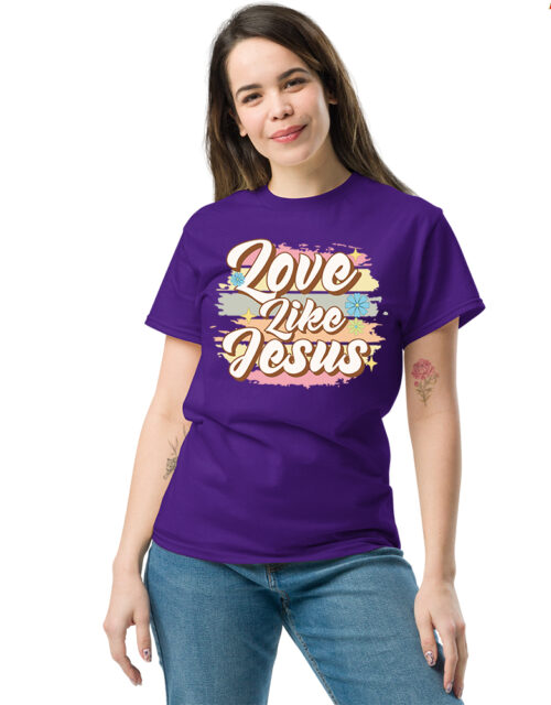 Love Like Jesus – Adult Short Sleeve T-Shirt
