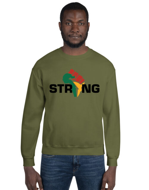 Strong – Adult Fleece Crewneck Sweatshirt