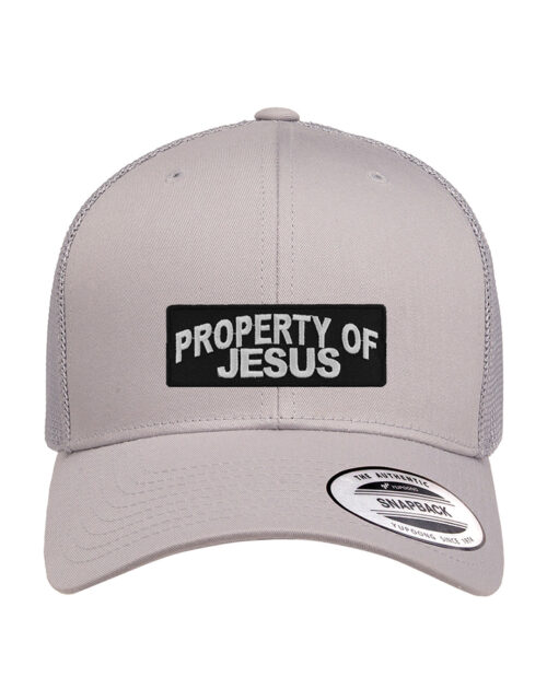 Property Of Jesus - Adult Retro Trucker Snapback Cap