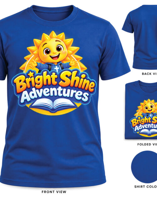 Bright Shine Adventures – Adult Short Sleeve T-Shirt