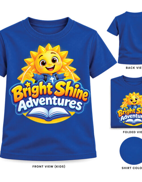 Bright Shine Adventures – Toddler Short Sleeve T-Shirt